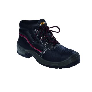 ruNNex S 3-Stiefel, Std., ÜK Farbe: schwarz mit roter Biese verschiedene Größen