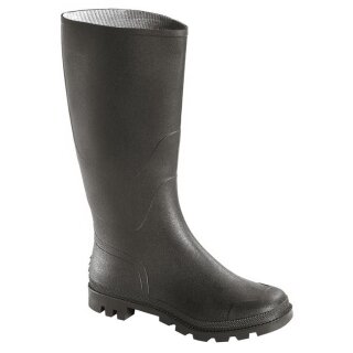 Triuso PVC-Berufsstiefel, schwarz verschiedene Größen