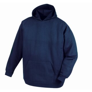 teXXor KAPUZENSWEAT-SHIRT, MARINE 100% Baumwolle, innen gerauht, ca. 300g/M2 verschiedene Größen