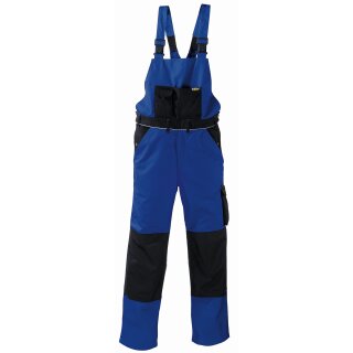 teXXor Latzhose, kornblau/schwarz T/C Canvas 320gr. mit Cordura Besatz verschiedene Größen