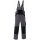teXXor Latzhose, grau/schwarz T/C Canvas 320gr. mit Cordura Besatz verschiedene Größen