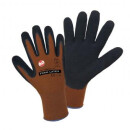 Worky 14902 Nylon Latex Foam Feinstrickhandschuh braun EN388 Gr. 7