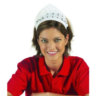 Leiber Servierhaube weiss