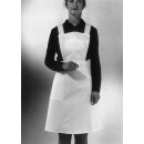 Leiber 02/90/01-LB Latzschürze weiss