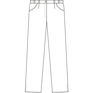 Leiber Damenhose weiss Größe 38