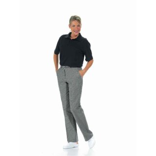 Leiber Da. Kochhose schwarz/weiss verschiedene Größen