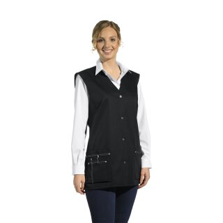 Leiber Westenkasack o.Arm schwarz verschiedene Größen