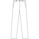 Leiber Herrenhose weiss Größe 54