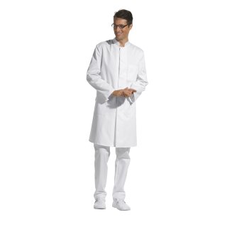 Leiber Herrenmantel weiss Größe 50