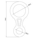 Aliens Abseilachter Classic Blau