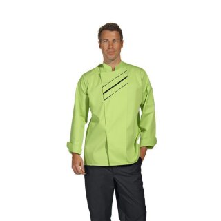 Leiber Kochjacke Farbe hellgrün, Größe 58