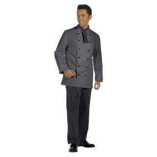 Leiber Kochjacke/CLEAN-DRES Farbe grau, Größe 60