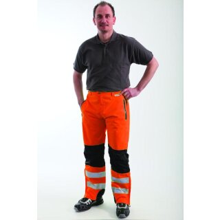 ELDEE HEKLA Warnschutzhose EN 471 wasserdicht 3M Reflex neongelb Gr. XL