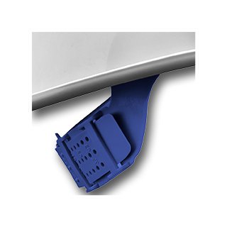 Blaue Innenausstattung mit Pin-Lock/Steckverschluss